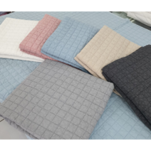 순면 60수 아사 피그먼트 패드 워싱 가공 이불겸 퀸 패드 (150cm x 205cm) 가성비, Q 베이지