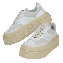 브랜드없음 MM6 메종 마르지엘라 여성 6 플랫폼 스니커즈 S59WS0189 P0673 H1744 WHITE [MSS013]