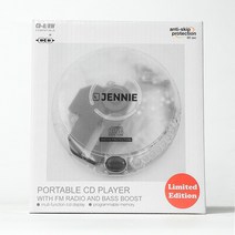 투명cd플레이어 휴대용 시디 플레이어, 싱글 CD 워크맨 풀 투명형 현물 한 대