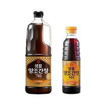 샘표 양조간장701 1.8L + 양조간장501 500ml, 2세트