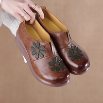 도오빠 미다크 여성 키높이 슬립온 운동화 통굽 6cm 부티 가죽 부츠 발편한 여자슬립온