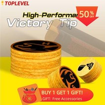 PREOAIDR-Victory 3142 Z2 당구 팁 14mm H/M/S 풀 큐 스틱 8 겹 전문 액세서리, S, 4개