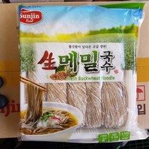 선진푸드 생메밀국수, 1kg, 3개