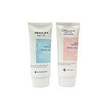 국내유통 선블록 선크림 저자극 마일드 SPF50+ PA+++60ml+ UV차단 워터프르푸 PA++++60ml, 2개 1세트