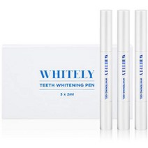 WHITELY Premium Teeth Whitening Pen (3 Pack) 35% Carbamide Peroxide Gel 30+ Uses No Sensitivity, 1