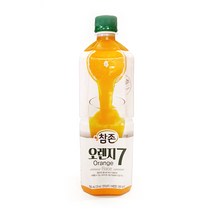 참존 과일베이스 오렌지7 835ml / 5배희석음료 뷔페음료 슬러쉬원액 칵테일시럽 과일시럽 대만빙수시럽 일본빙수시럽, 5개