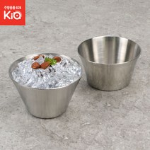 스텐미니빙수볼 1인빙수 미니빙수 SY, 스텐미니빙수볼(유광), 1개