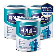 후디스 하이밀크 초유 균형영양식 600g 3캔, 단품