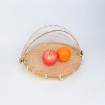 싸리채반 덮개 망 먼지방지 만두빚기 대나무소쿠리