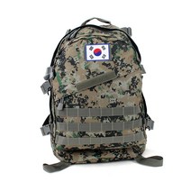 3D 밀리터리 가방 백팩 45L 태극기 남자 여행 출타 배낭