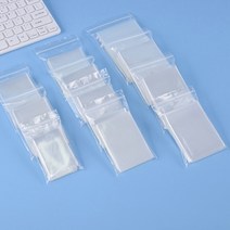포카슬리브 카드홀드커버 다양한 크기의 투명 두꺼운 50 개 보드 게임 포커 오픈 프로텍터 두께 0.2mm, 65x90 mm