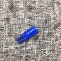 다트 룰렛판 기계 전자 7색 양궁 플라스틱 화살 Nock 내부 OD 9.5mm ID 8.0m 샤프트 DIY 맞춤형 슈팅 액세, 05 blue