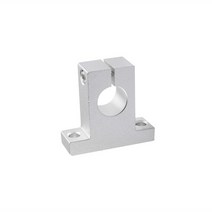 1/4pcs 베어링 지원 SK8 SK10 선형 레일 샤프트 축 XYZ 테이블 CNC 라우터 3D 프린터 부품, 01 1pcs_01 SK8