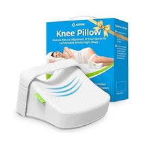 실핑을 위한 AUVON 윤곽선 다리 무릎 베개 좌골 등 및 관절 통증 완화를 쿨링 메