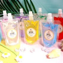 스무스 젤왁스 양초 젤리향초(100ml)젤양초 만들기, 핑크, 1봉