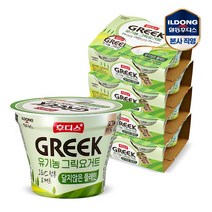 후디스 유기농 그릭요거트 달지않은 플레인 80g 16개, 320g, 4개