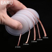 1.5mm 2mm 2.5mm 3mm 3.5mm 너비 1.5M 길이 디 솔더링 브레이드 용접 솔더 리무버 심지 와이어 리드 코드 플럭스 BGA 수리 도구, [04] 3mm
