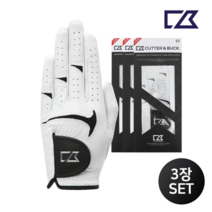 커터앤벅 공용 양피 골프장갑 3장 1세트 - CBU3AGV311, 18