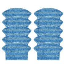 HOT-10p Vacuum Cleaner Mop Cloth For Midea I2 VCR03 Robot Parts Cleaning 액세서리s, Blue