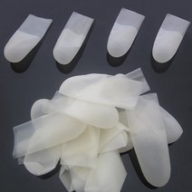 라텍스 손가락 장갑 핑거넵 민자 골무 50P DD-12008, M