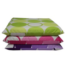 럭스앤펀 라텍스방석커버 /메모리폼커버, 도트심플핑크