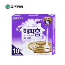모기퇴치제 해피홈에어넷 모기살충제 10개입, 10개