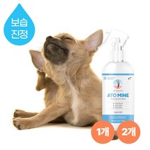 아토마인 보습스프레이 300ml (강아지보습제 강아지가려움 각질 곰팡이성 세균성 고양이링웜 습진 녹피증 아토피 소양증 피부염 강아지피부병 약용샴푸 지루성), 2개