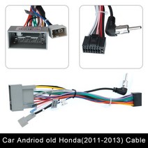 포드 호환 튜닝 ISO Cable Car Android Player 2Din 스테레오 라디오 액세서리 기아 스즈키 VW 현대 혼다 도요타 닛산 미쓰비시 아웃랜더, [05] Honda old Fit