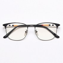 스타일호른 정사이즈 남자 여자 사각 하금테 안경테