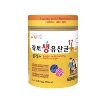 락토생유산균 17플러스 뚱보유산균 유산균효능
