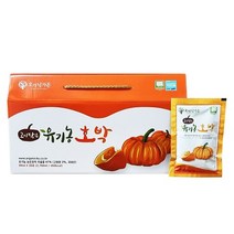 유기농 늙은 호박즙 저온 착즙 무설탕 과채주스, 90ml x 30포, 1개