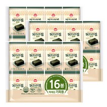 사조해표 더고소한김 파래김(4gx16봉) 유통기한 4월 30일, 3개, 4g