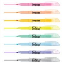 라인프러스 엘라스토머 탄력 형광펜 12개입, blue