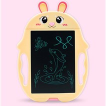 스마트 LED 메모패드 전자노트 전자칠판 드로잉 보드 패드 전자 그림판 연습장 메모장, 토끼핑크