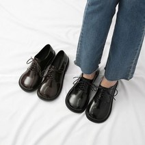 [●트랜D몰æ;_여성구두 사각 둥근코 캐주얼 코디 귀여운 스타일 옥스퍼드화︻√#통굽힐#하이힐 EA5-5104