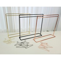 인형옷행거 옷걸이 디즈니 베이비돌&파올라 레이나 육일돌 구체관절인형, 골드 행거