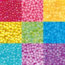 4mm 6mm 아크릴 구슬 비즈 공예 재료 반지 팔찌 목걸이 키링 만들기 DIY 부자재, 6mm-31