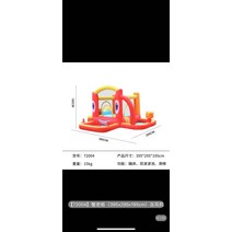 에어바운스 가정용 홈 에어바운서 구매 물대포 볼풀장, 드림랜드6 395x295x195cm