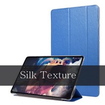 Funda Huawei MediaPad M3 Lite 8.0 8.4 10.1 BTV-W09/DL09 CPN-W09/L09/AL00 BAH-W09/AL00 타블렛 케이스 가죽 플립, [03] MediaPad M3 Lite 10, [05] Silk Blue
