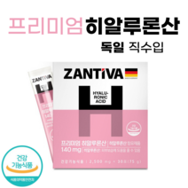 독일 직수입 프리미엄 히알루론산 30포 가루 분말 식약처 인증 피부 속건조 보습 영양제 피쉬콜라겐 Hyaluronic Acid, 1개