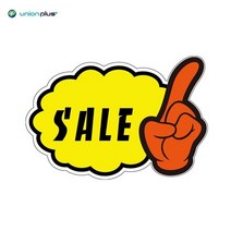 POP카드 구름손 SALE 5매입 PC2503 157x110mm POP카드 할인메모카드 스티커 메모판, 본상품선택
