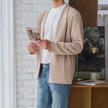 [바보사랑] 데일리 링클 프리 오픈 가디건 COC-MZ607