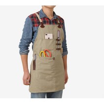 가구공방 목공예학원 튼튼한 공구앞치마 DIY용품 작업앞치마 목수작업복 목공앞치마, BEIGE