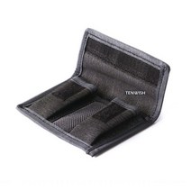 TENWISH 리튬 배터리 스토리지 파우치 캐논 LP-E6 소니 LP-E8 NP-FW50 4 포켓 방수 나일론 가방 EN-EL14128135, 2 Pouch