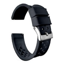 22mm 로열 블루 - BARTON 트로피컬 스타일 시계 밴드 2개 퀵 릴리즈 스트랩 색상 및 너비 645125