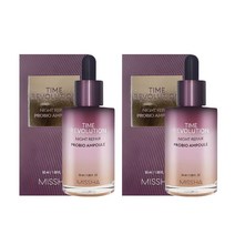미샤 타임 레볼루션 나이트리페어 프로바이오 보랏빛 앰플 50ml 나이트케어, 1+1