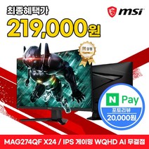 MSI MAG 274QF X24 Rapid IPS 게이밍 WQHD