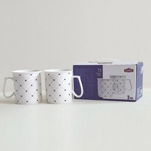 L&C 선물용 머그 크리스마스 머그 커피머그 카페머그 예쁜머그컵 커플머그잔 커피잔 단단한 도자기컵 미니컵 이쁜컵 뚜껑있는컵 큰컵, 체크하트커플머그2p(6589)