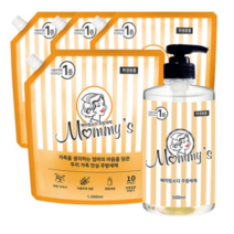 마미스 베이킹소다 주방세제 500ml + 1500ml 4p, 4세트