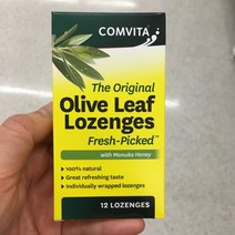 콤비타 마누카꿀 올리브잎 사탕 12개입x2개 Comvita Olive Leaf Lozenges